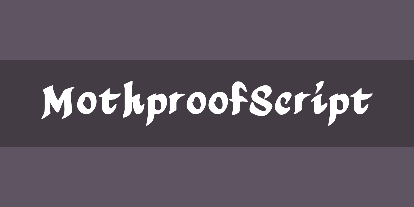 MothproofScript